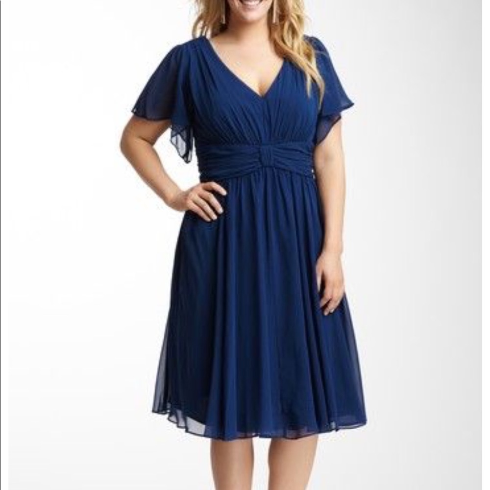 **NWT Chiffon Dress- Suzy Chin for Maggy Boutique